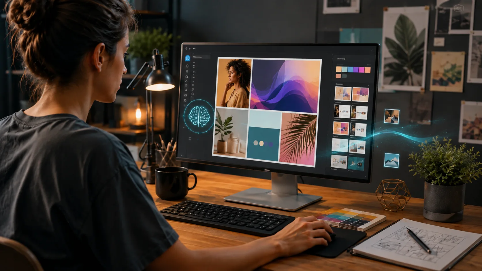 Criação Visual com IA - Domine o Canva